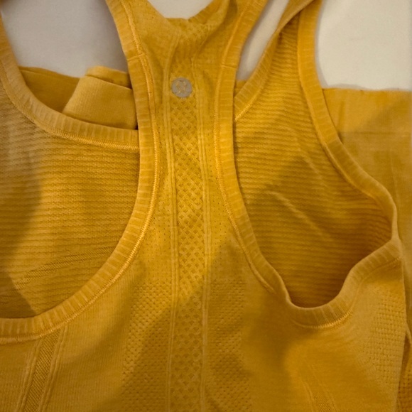Yellow Racerback Tank Top - Picture 3 of 4